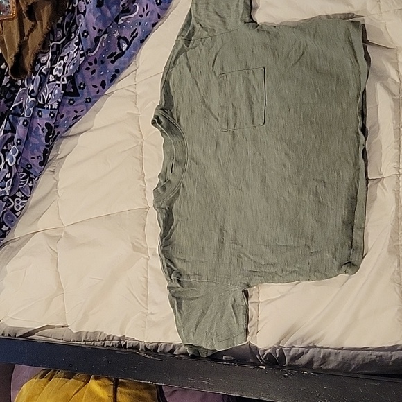 GAP green cropped T-shirt - Picture 1 of 3
